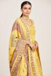 Lemon Yellow Kurta Sharara Set