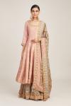 Rose Pink Anarkali Set