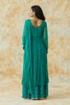 Jade Green Chiffon Suit