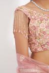 Lemonade Pink Sequins Lehenga Set