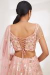 Lemonade Pink Sequins Lehenga Set