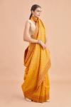 Yellow Jamdani Saree