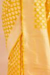 Tuscany Yellow Banarasi Silk Saree