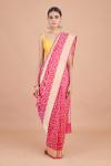 Fuchsia Silk Saree