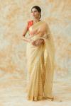 Golden Tissue Metallic Saree