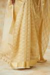 Golden Tissue Metallic Saree