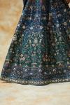 Blue Silk Lehenga