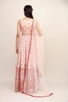 Pastel Pink Georegette Anarkali