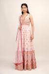 Pastel Pink Georegette Anarkali