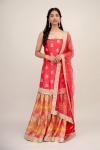 Rose Red Sharara Suit