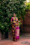 Motley Kanjivaram Silk Saree