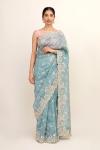 Veronica Blue Organza Saree