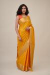 Sunshine Yellow Kanjeevaram Saree