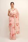 Meadow Sweet Organza Saree