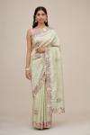 Sage Green Silk Saree