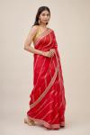 Imperial Red Organza Saree