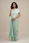 Mint Green Silk Saree