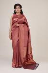 Old Wine Silk Saree