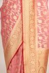 Royal Rosa Georgette Saree