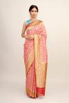 Royal Rosa Georgette Saree