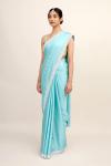 Marine Star Crepe Saree