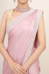 Prime Rose Satin Saree