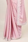 Prime Rose Satin Saree