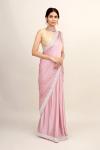 Prime Rose Satin Saree