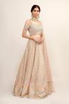 Earthy Pink Shimmer Lehenga