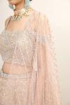 Earthy Pink Shimmer Lehenga