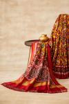 Mustard Patan Patola Silk Saree