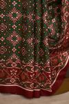 Green Patan Patola Silk Saree