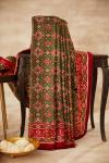 Green Patan Patola Silk Saree