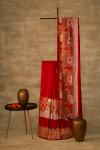 Red Banarasi Silk Saree