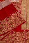 Red Banarasi Silk Saree