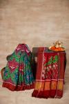 Parrot Patan Patola Silk Saree