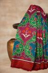 Parrot Patan Patola Silk Saree