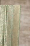 Mint Green Kadva Banarasi Silk Saree