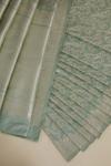 Mint Green Kadva Banarasi Silk Saree