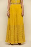 Canary Yellow Georegette Jumpsuit