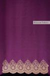 Imperial Mauve Tussar Silk Saree