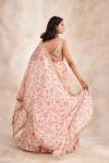 Millennial Pink Organza Lehenga