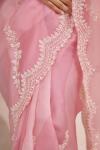 Pink Hue Organza Saree