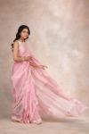 Pink Hue Organza Saree