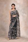 Tiffany Black Organza Saree