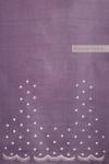 Lavender Frost Organza Saree