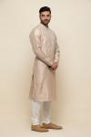 Ivory Silk Kurta Set