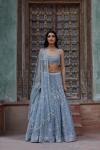 Powder Blue Lehenga