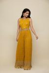 Mustard Yellow Georegette Jumpsuit