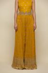 Mustard Yellow Georegette Jumpsuit